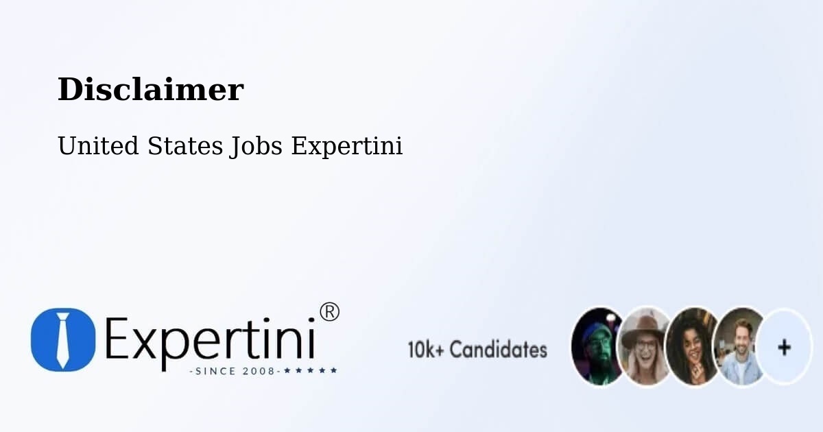 Disclaimer – Windber - United States Jobs Expertini